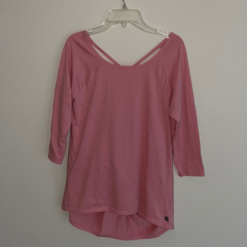 Fabletics blouse, XXS, Pink